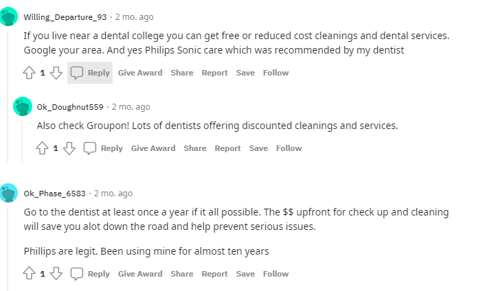 Reddit Consumer Review